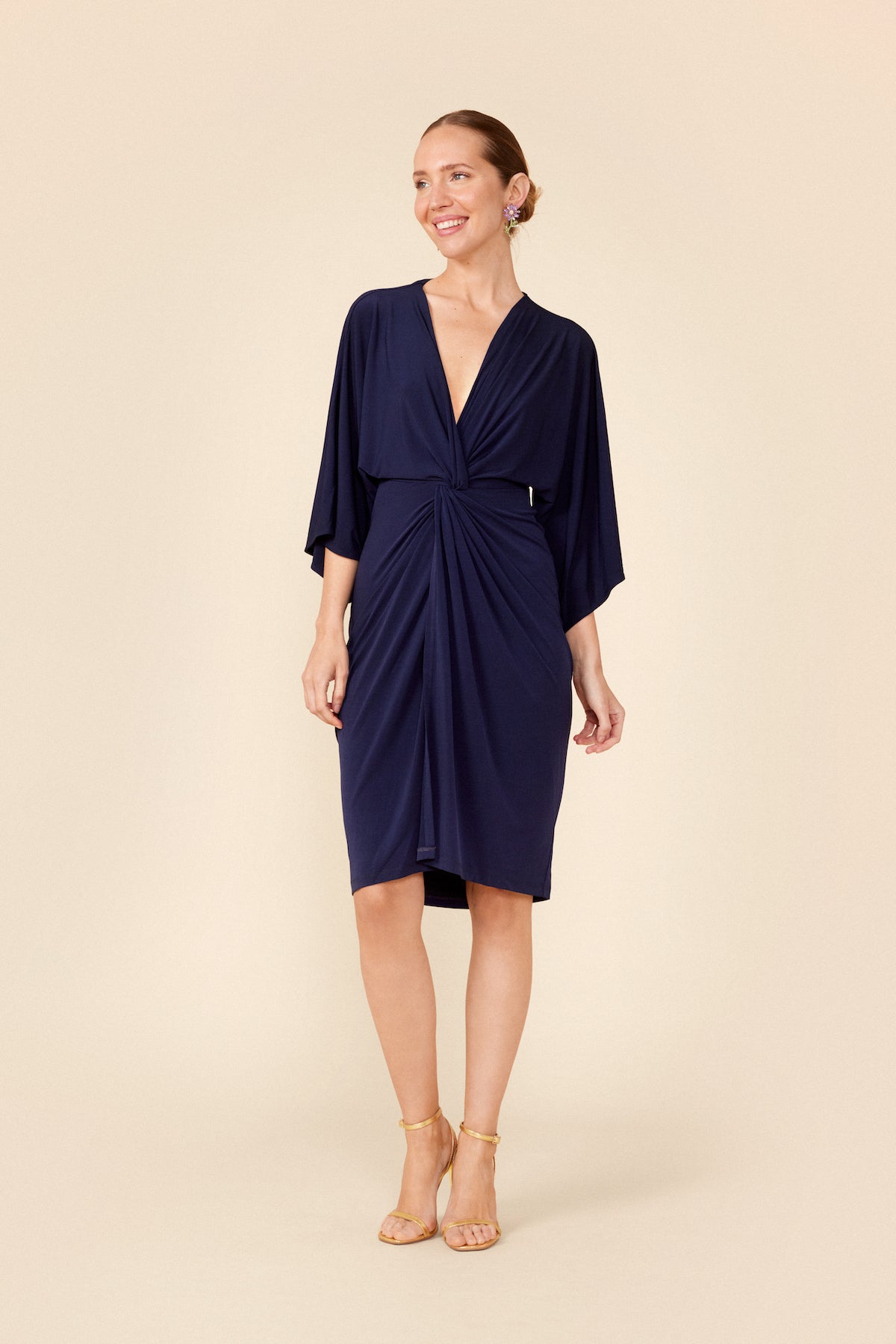 Vestido Cher Navy · Hamptons · - Bruna