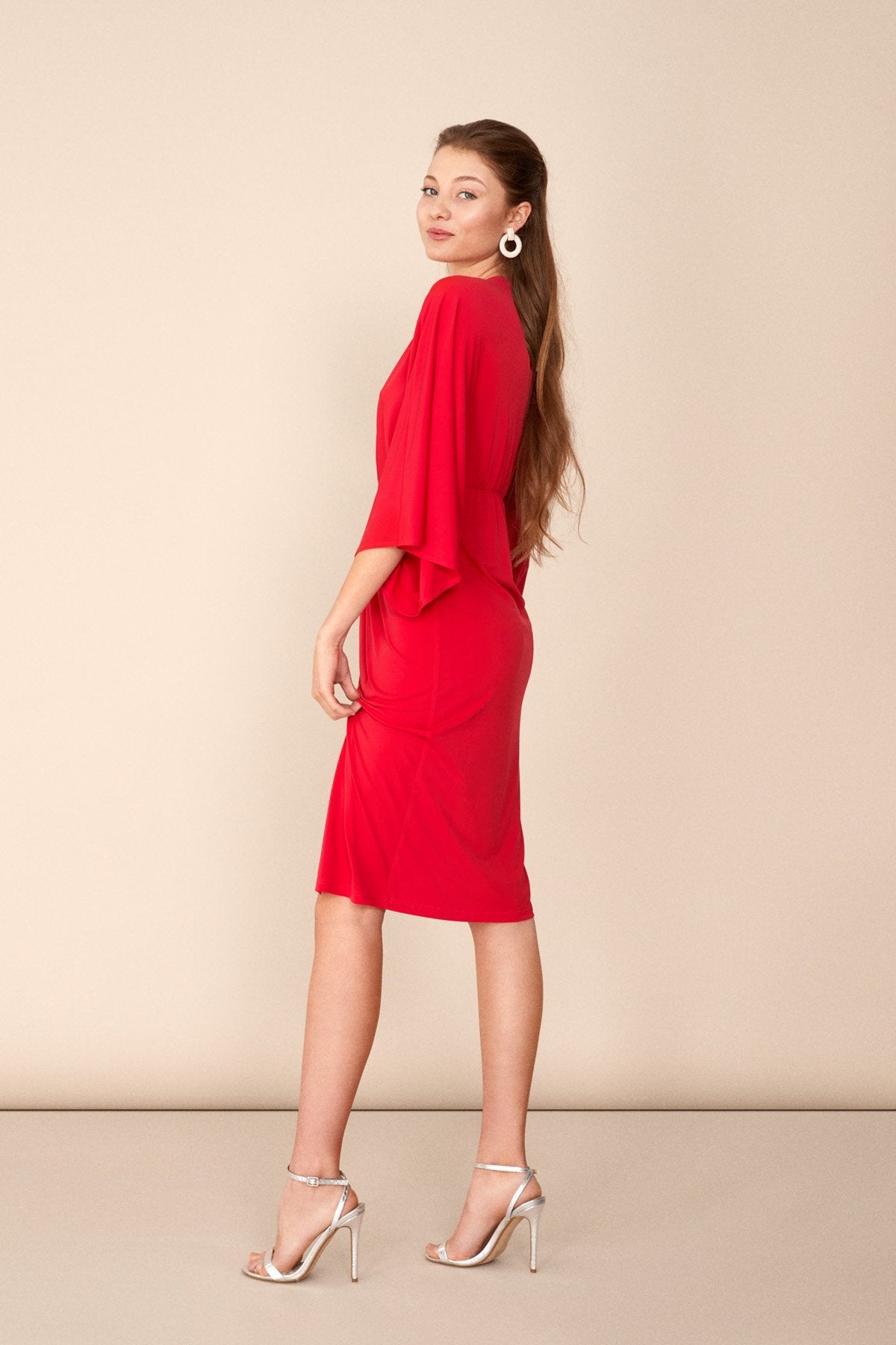 Vestido Cher Rojo Fire · Rivera · - Bruna