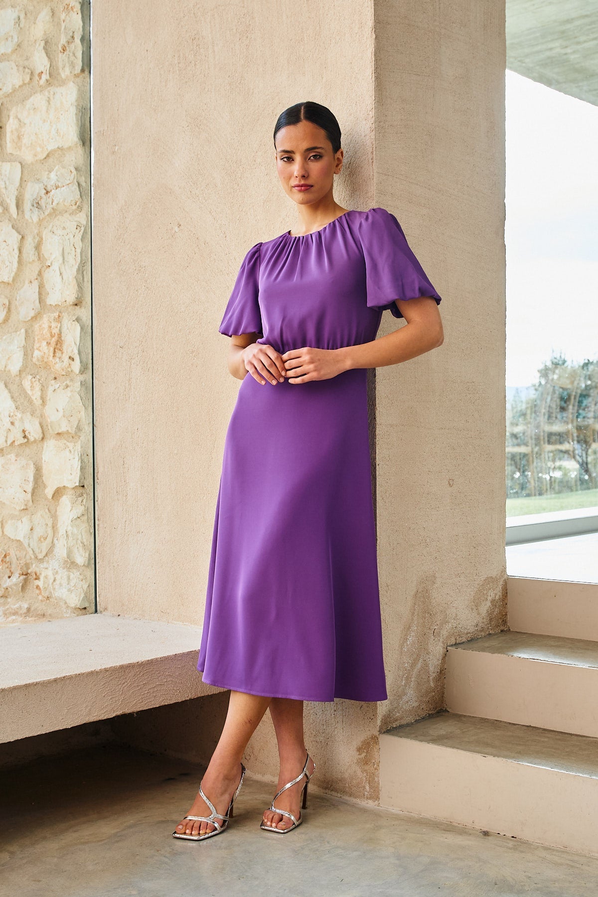 Vestido Eleonora Purple · Le Jardin · - Bruna