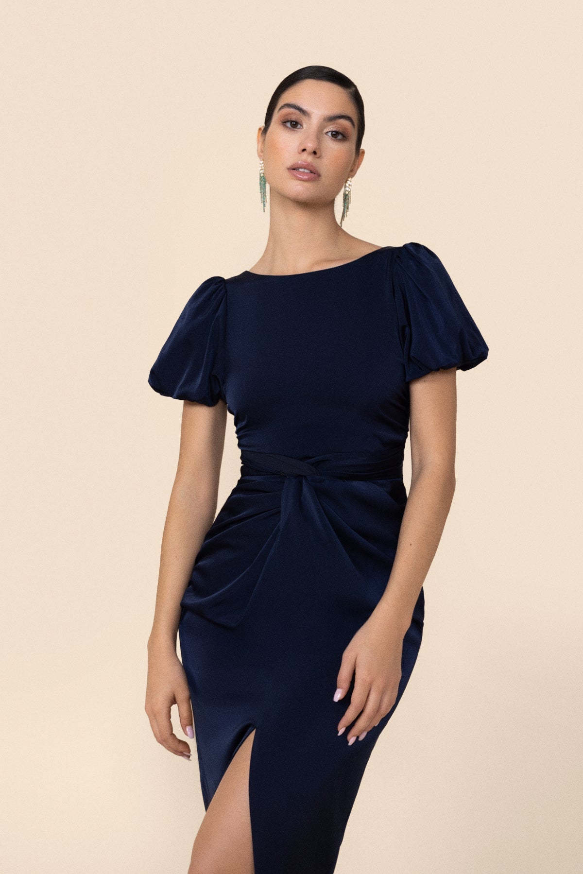 Vestido Emma Navy · Le Jardin · - Bruna