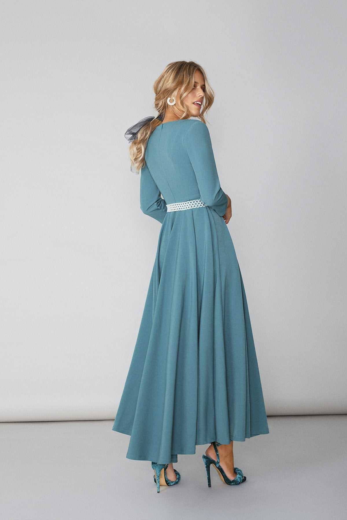 Vestido Fiona Azul · Lady B · - Bruna