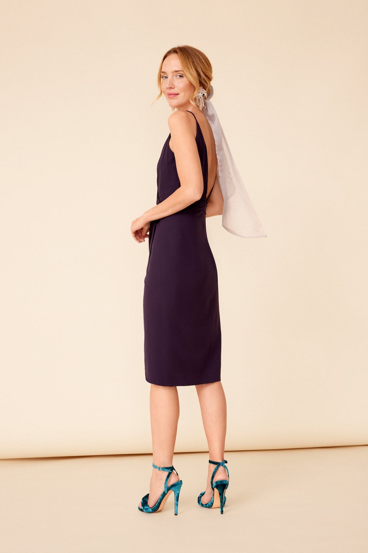 Vestido Jin Navy · Wisteria · - Bruna