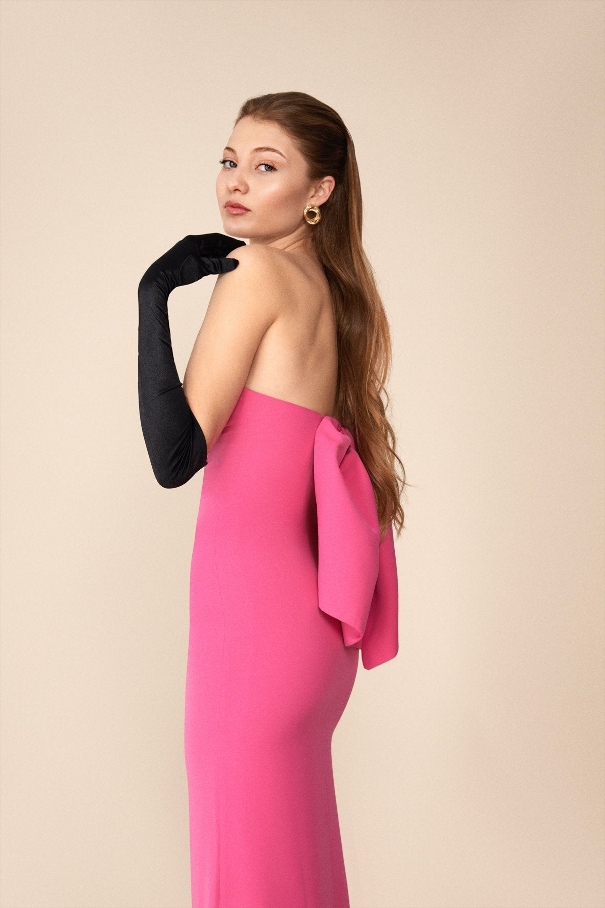 Vestido Julia Fucsia Flamingo · Rivera · - Bruna