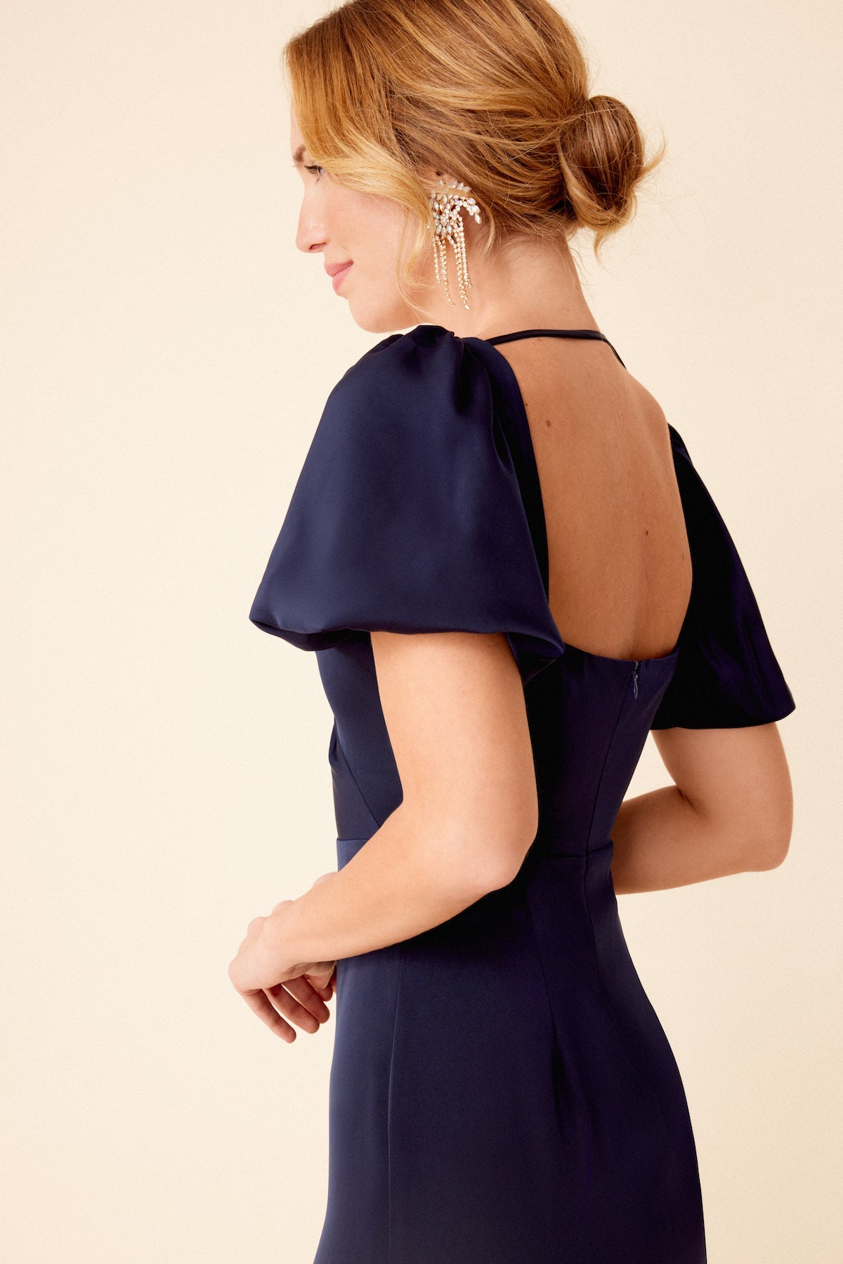 Vestido Julieta Navy · Wisteria · - Bruna