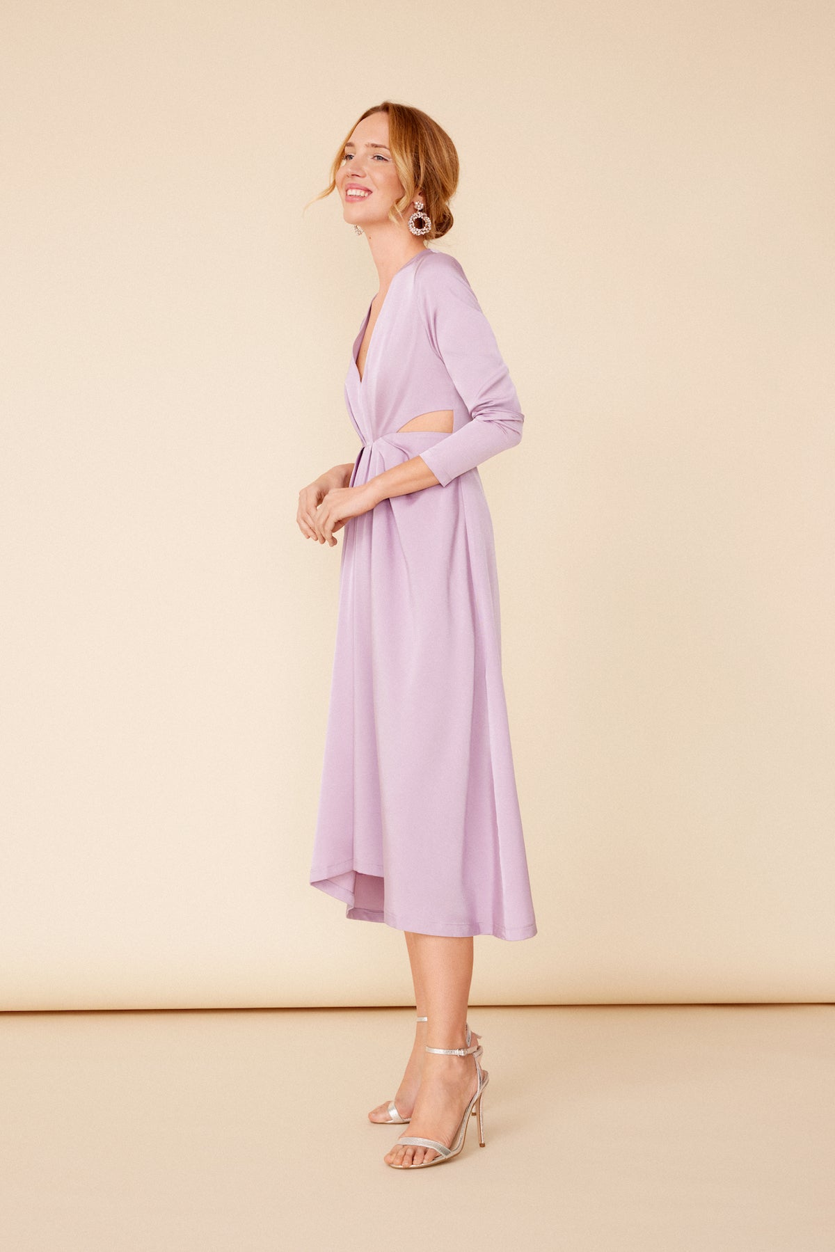 Vestido Lela Lavender · Wisteria · - Bruna