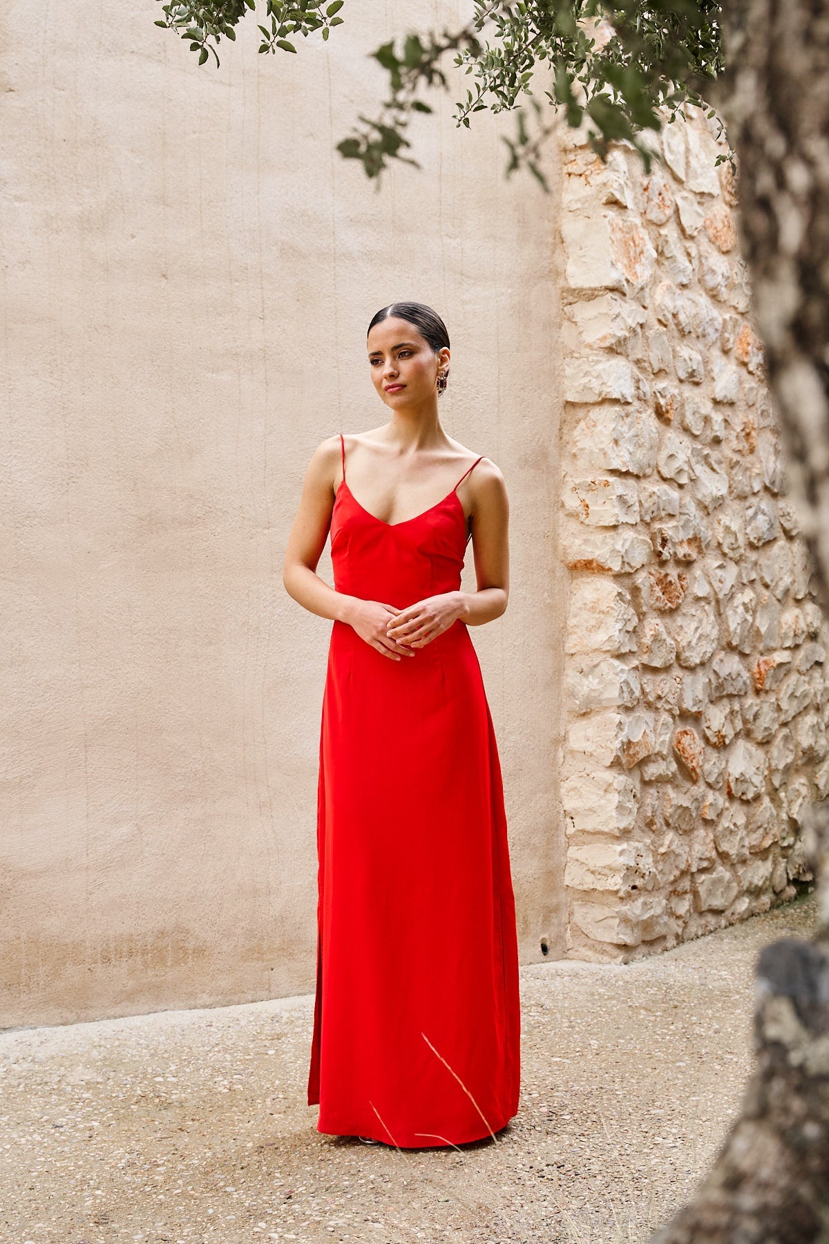 Vestido Mati Red · Le Jardin · - Bruna