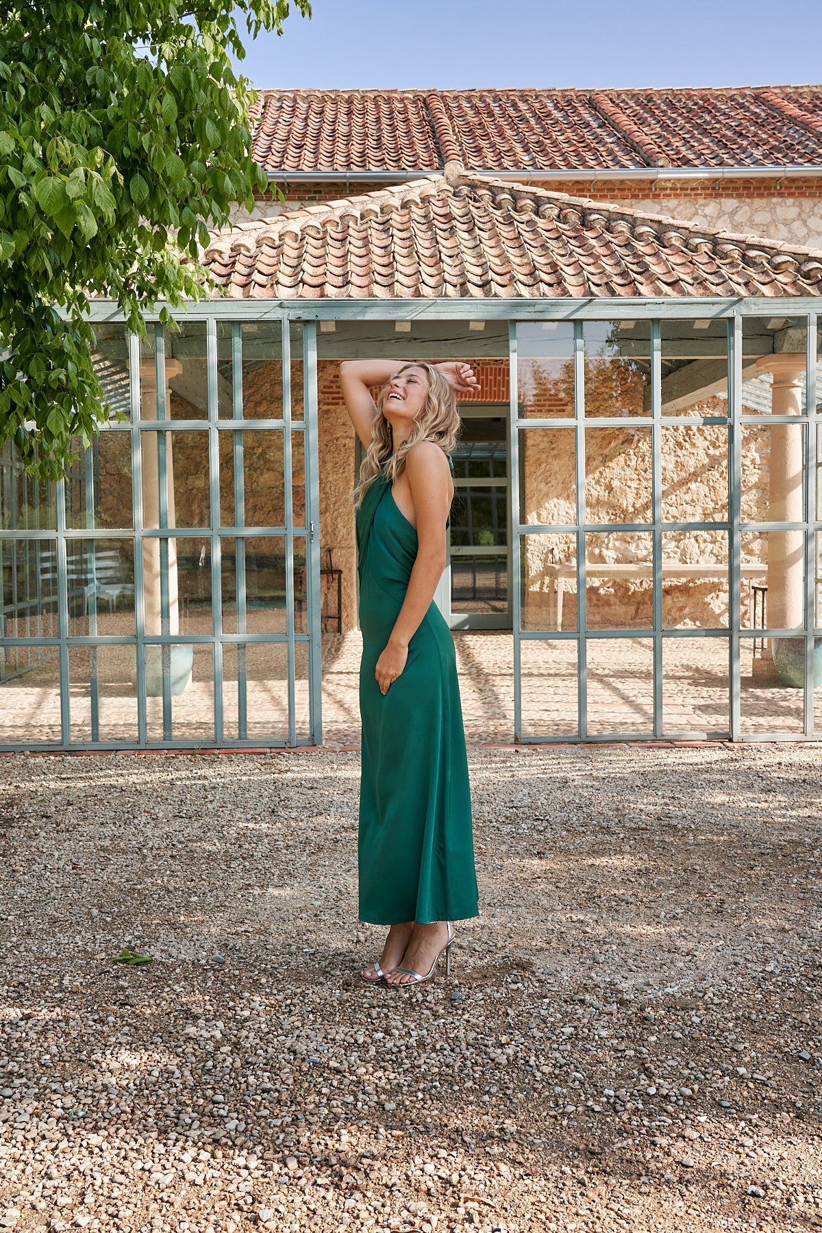 Vestido Melania Emerald · Le Jardin · - Bruna