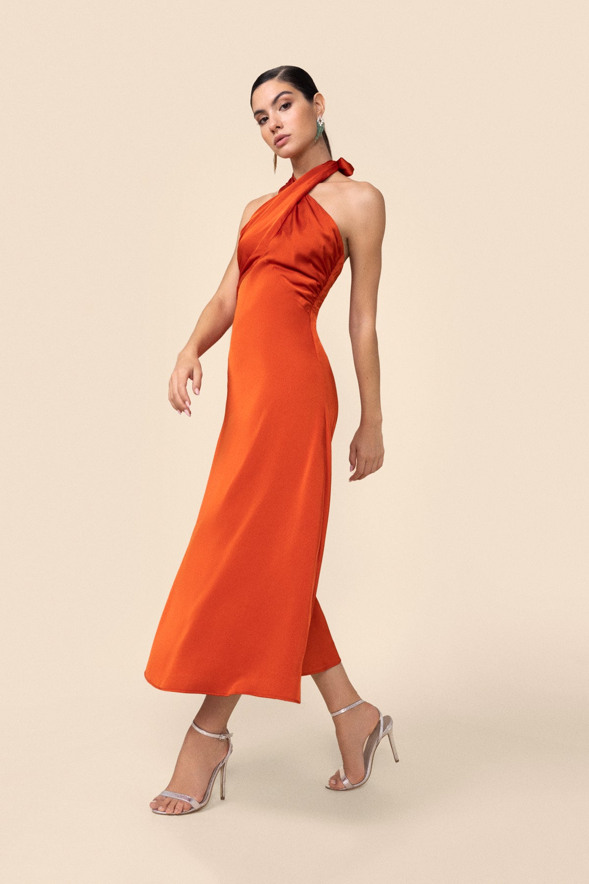 Vestido Melania Flame · Le Jardin · - Bruna