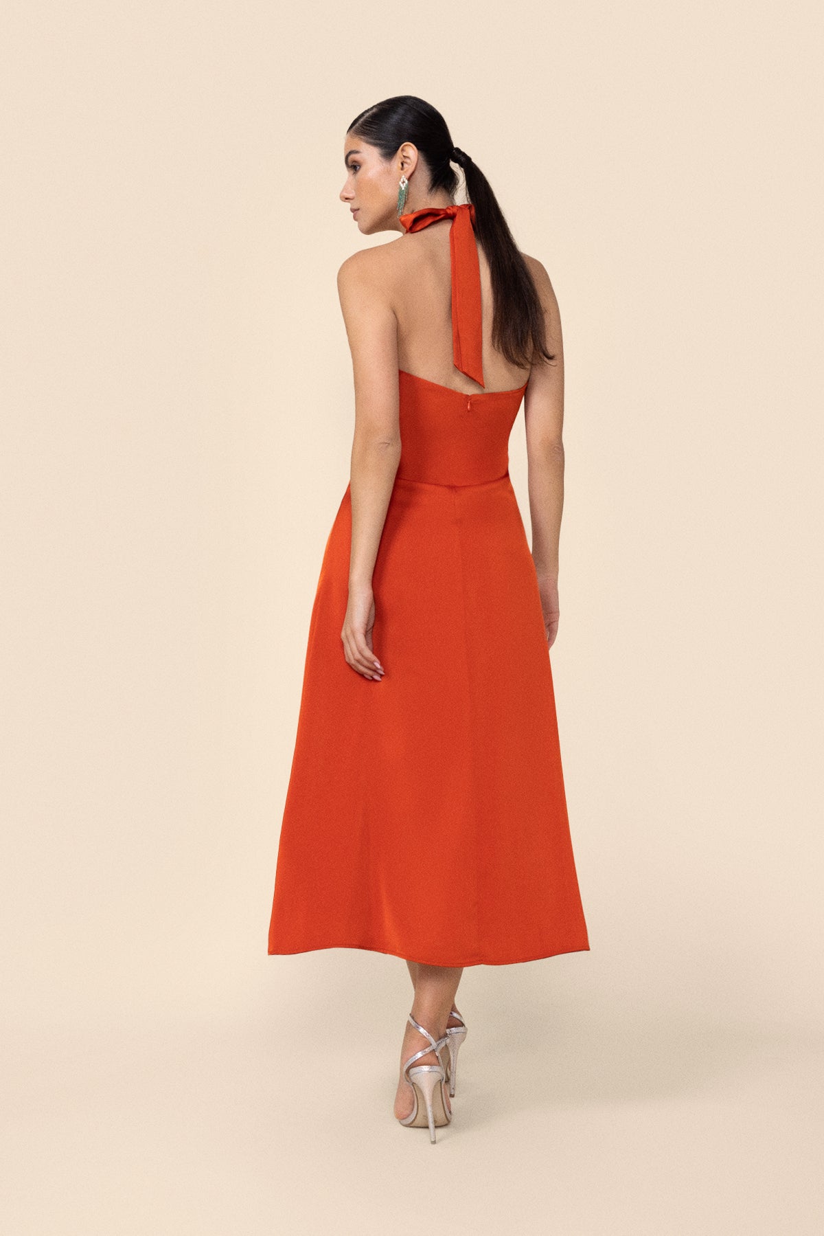 Vestido Melania Flame · Le Jardin · - Bruna