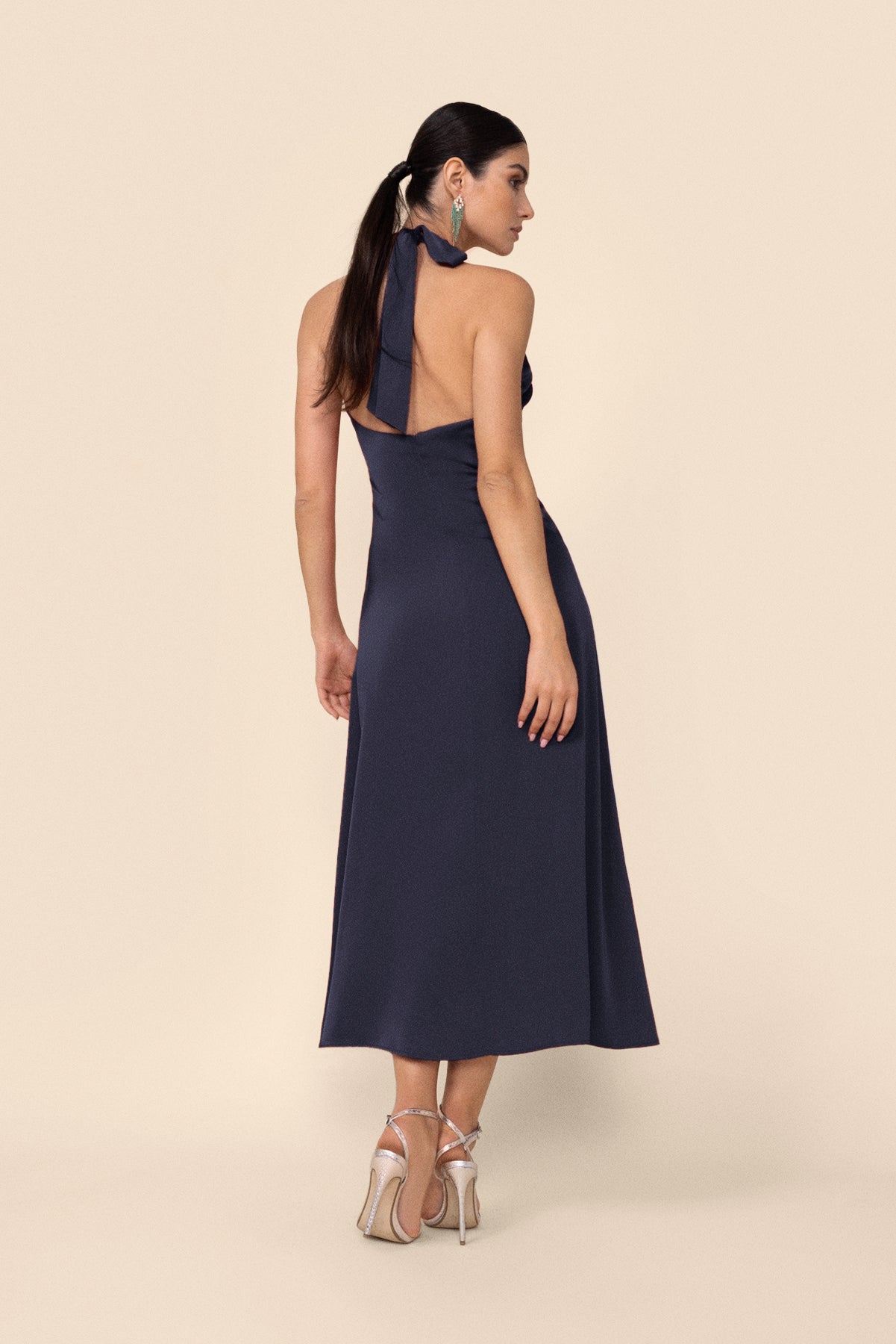 Vestido Melania Navy · Le Jardin · - Bruna