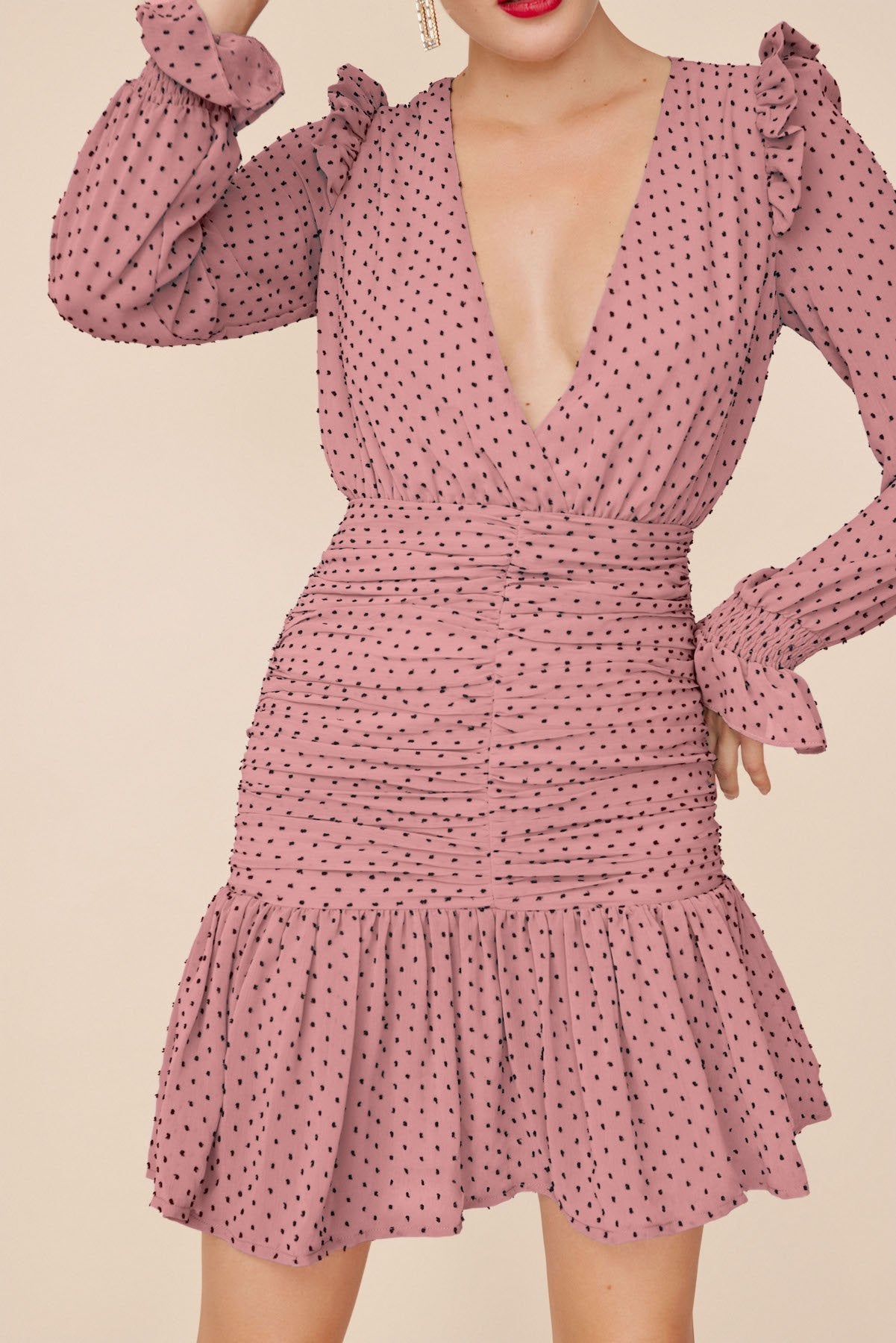 Vestido Mini Casilda Rosa · L´Avenue · - Bruna